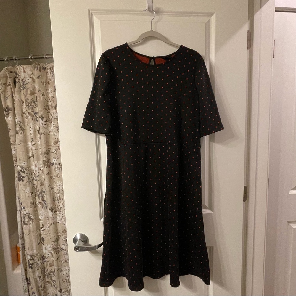 Retro Style Polka Dot Dress